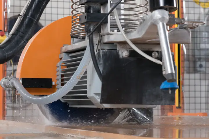 Waterjet for stone fabrication