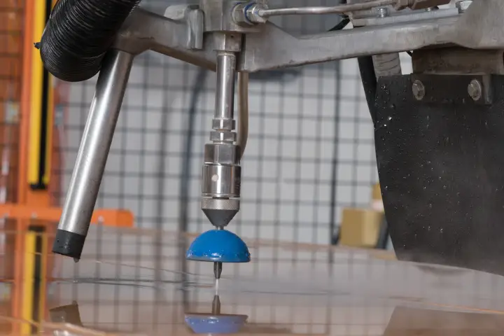 Waterjet for stone fabrication