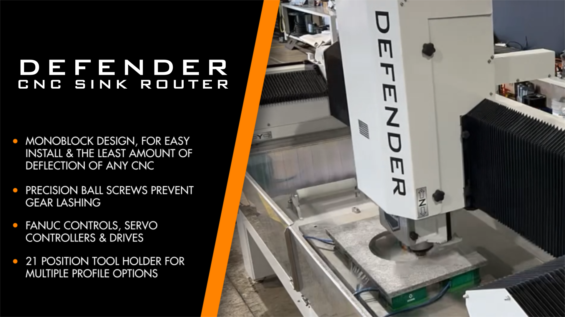 Defender CNC Router - Overview video thumbnail